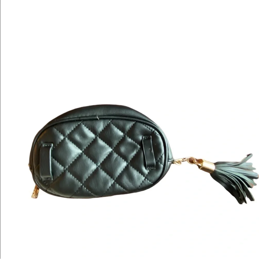 Aldo black quilted